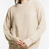 Laude The Label Shore Silk Blend Sweater in Oat