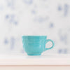 Turquoise Blue Vintage Fiesta Coffee Cup