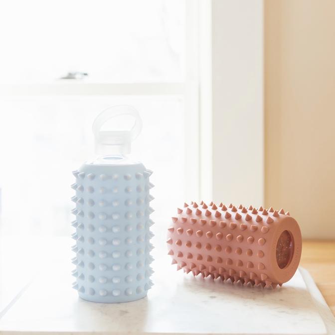 Spiked Silicone and Glass Water Bottles | Spike Silicone Water Bottles | Eco | Accessories | Excelsior, MN | Golden Rule Gallery
