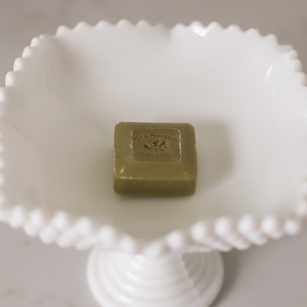 Green Tea Scented Mini French Soap Bar at Golden Rule Gallery 