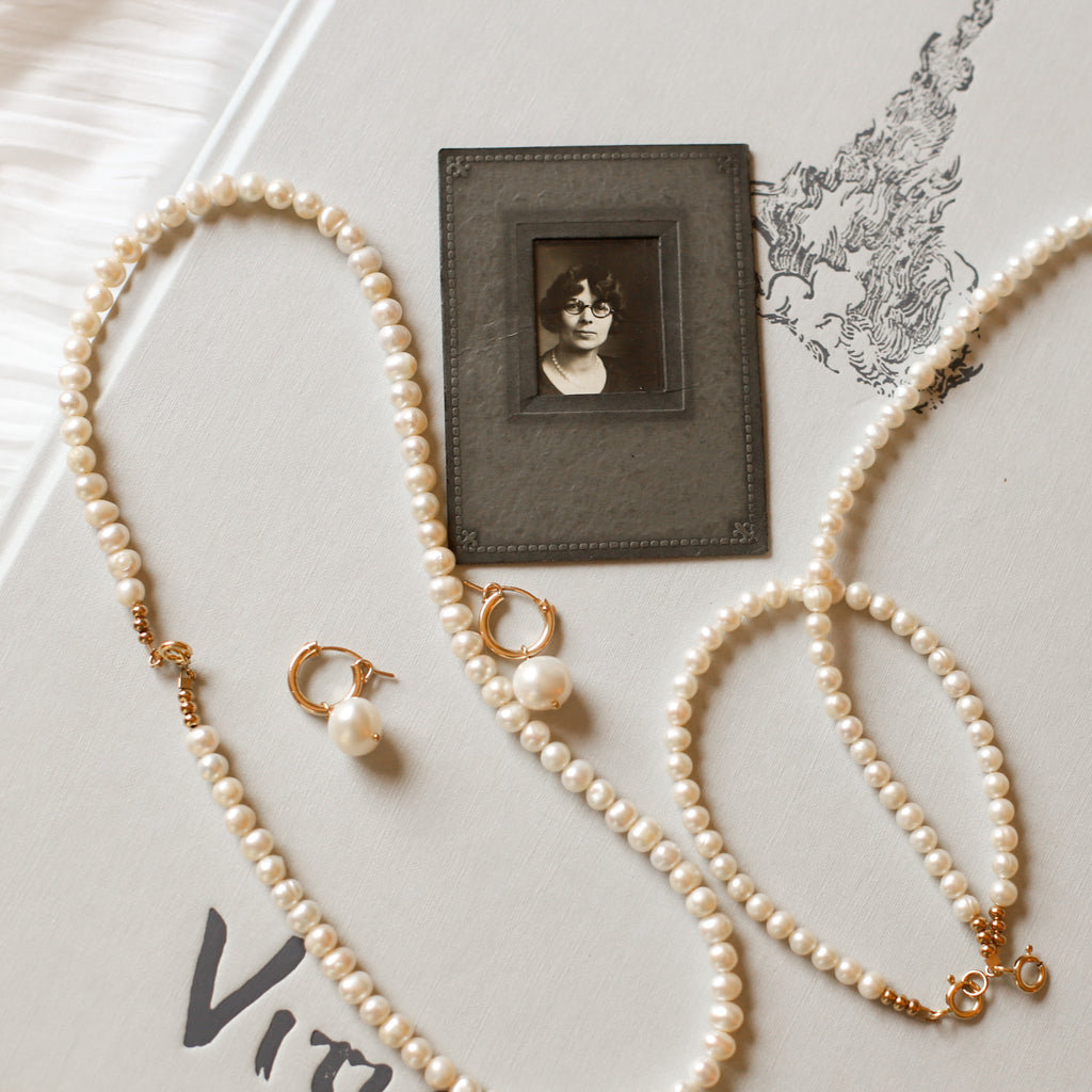 Dainty Pearl Jewelry by Local MPLS Jewelry Artist