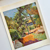 Rare Vintage 1950’s Bonnard “Landscape at Vernon” Swiss Art Print | Collectible Art Print | Golden Rule Gallery | Lake Minnetonka
