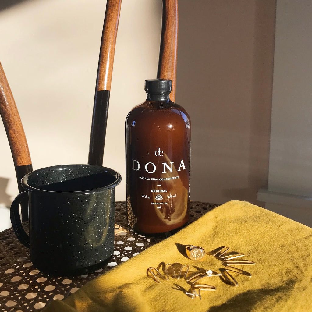 DONA Masala Chai Concentrate at Golden Rule Gallery in Excelsior, MN