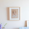 Vintage Potrait "Penny In Curls" Professionally Framed at Golden Rule Gallery in Excelsior, MN