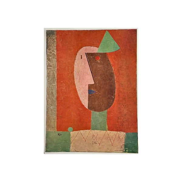 Rare Vintage Klee 50s Lithograph Art Print