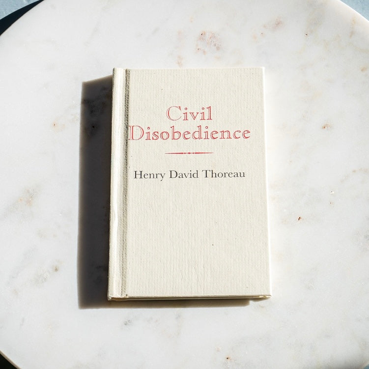 Henry David Thoreau Book "Civil Disobedience" 