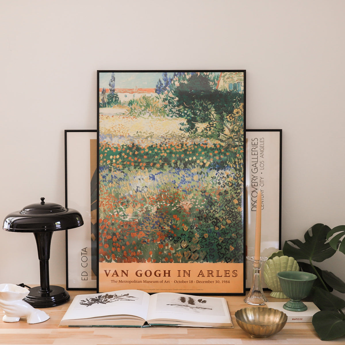 Van Gogh Vintage 80s MET Exhibition Poster | Golden Rule Gallery ...