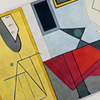 Vintage 1958 Picasso "The Studio" Abstract Art Print at Golden Rule Gallery in Excelsior, MN