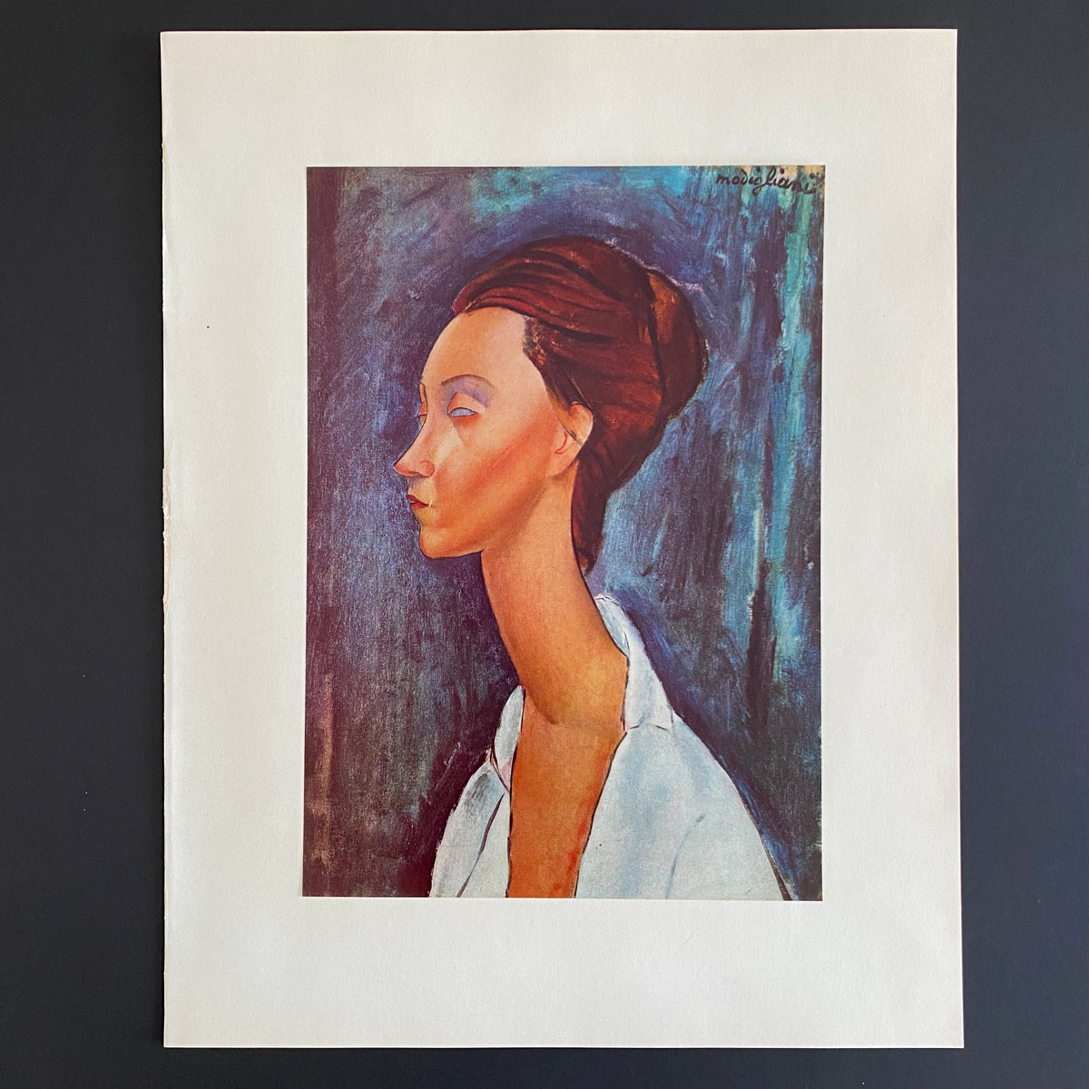 Global Gallery Lunia Czechowska Framed On Canvas by Amedeo Modigliani Print