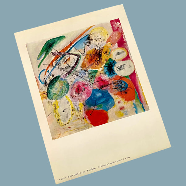 Vintage Kandinsky Art Print at Golden Rule Gallery