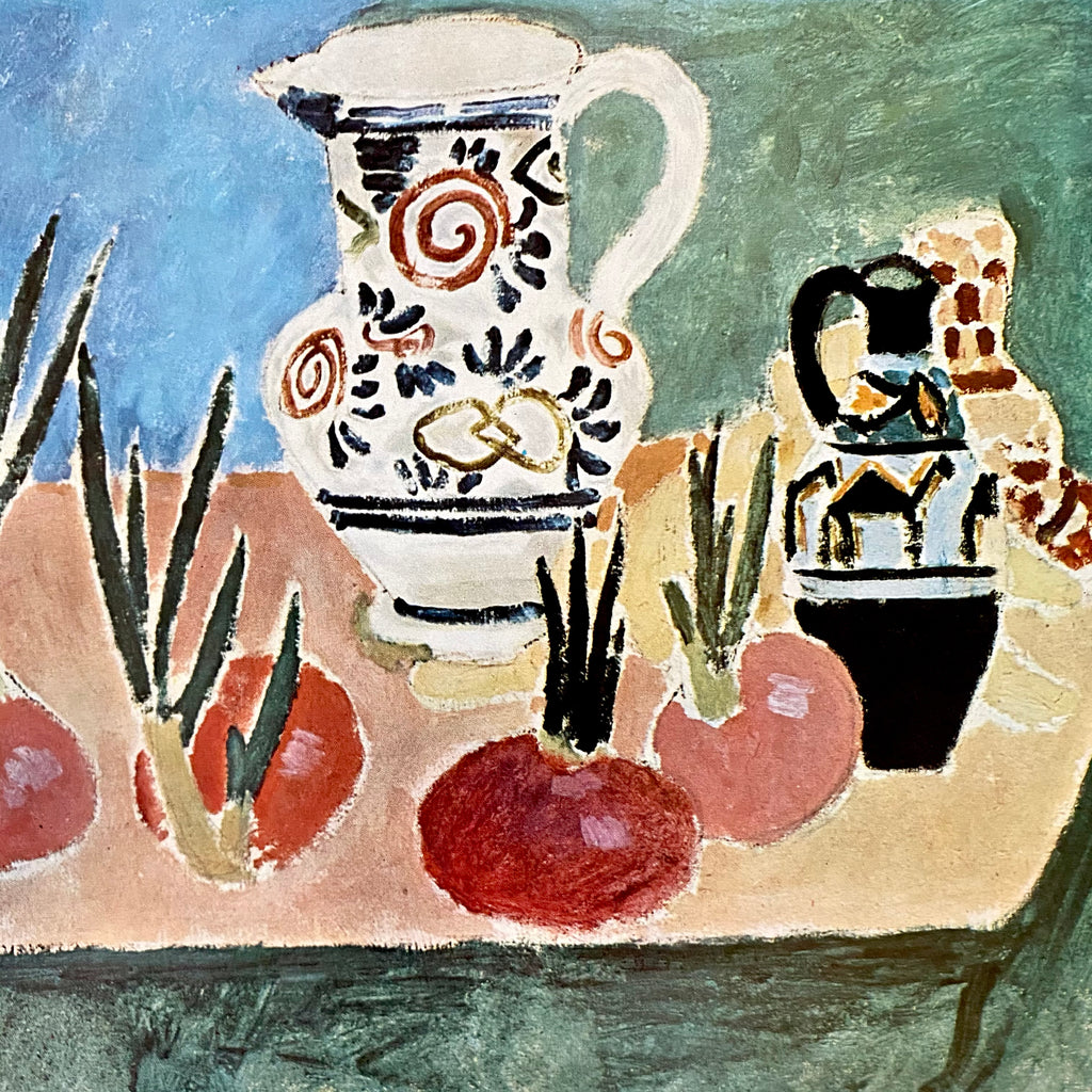 Detail of Pink Onions by Henri Matisse | Rare Art | Still Life | Golden Rule Gallery