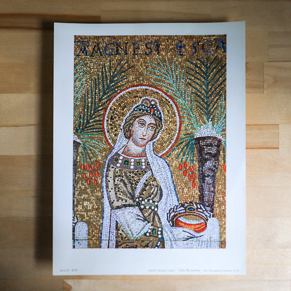 Saint Agnes | Italo-Byzantine Art | Ancient Mosaic | Art in the Church | Art History | Golden Rule Gallery | Excelsior, MN | Minneapolis Gallery