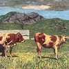 Close Up of Antique Cows Art Print at Golden Rule Gallery 