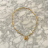 Gold Padlock Chain Necklace | Protextor Parrish | Padlock Charm Gold Necklace | Golden Rule Gallery | Excelsior, MN