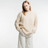 Sustainable Eco Cream Oat Sweater by Laude the Label 