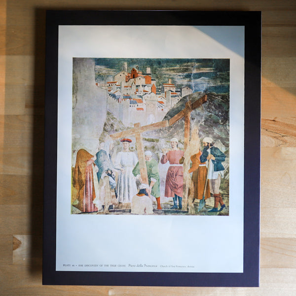 The Legend of the True Cross Art Print | Piero Della Francesca Unframed Art Print | The Discovery of the True Cross Art Print | Golden Rule Gallery | Vintage Art Prints | Excelsior, MN
