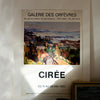 Vintage 1982 Ciree French Art Gallery Exhibition Poster