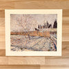 Van Gogh Lithograph Art Print | Orchard in Spring Time | Landscape Trees | Vintage Collectible Still Life Art Print | Golden Rule Gallery | MPLS Art Gallery | 50s Vincent Van Gogh Offset Lithograph | Excelsior, MN