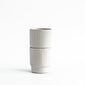 Espresso Cup in White | Archive Studio | Handmade Coffeeware | White Aesthetic | Golden Rule Gallery | Excelsior, MN