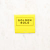 Yellow Golden Rule Gallery Branded Matchbook