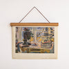 Watkins Still Life with Bust and Bird Cage | Vintage Still Life Art Print | Golden Rule Gallery | Minneapolis Art Dealer