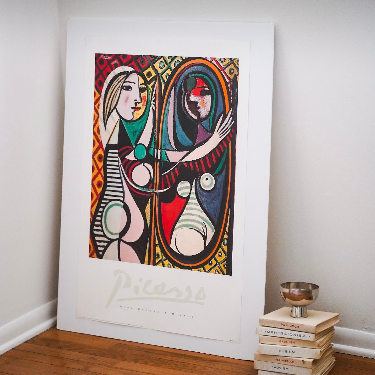 Vintage Picasso “Girl Before a Mirror” Art Poster – GOLDEN