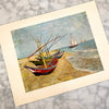 Fishing Boats | Seascape | Nautical Art | Van Gogh | Golden Rule Gallery