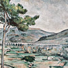Vintage 1960s Cezanne Art Print | Copy of Vintage 1960 Cézanne "Landscape with Viaduct" Art Print | Golden Rule Gallery | Excelsior, MN | Vintage Art Prints | Cezanne Prints 
