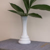 Vintage White Tiered Milk Glass Vase at Golden Rule Gallery in Excelsior, MN