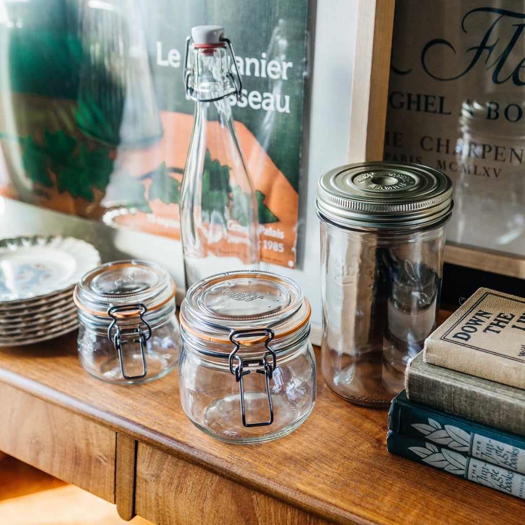 Glass Storage Jar With Lid – Pryde's Kitchen & Necessities