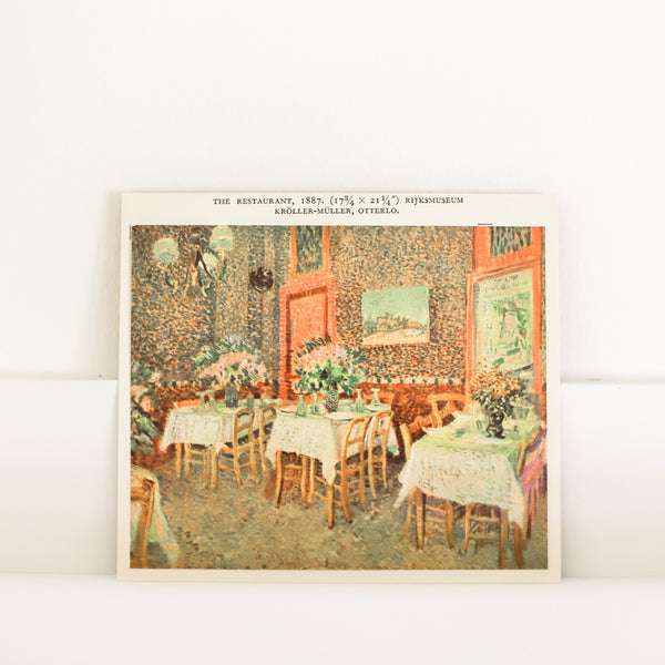Vintage Van Gogh | The Restaurant | Impressionism | Golden Rule Gallery