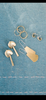 MPLS Made Brass Earrings by Kiki Koyote Jewelry