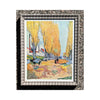Framed Vintage 50s Van Gogh Landscape Art Print