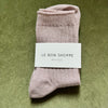 Rose Glitter Her Socks Made by Le Bon Shoppe