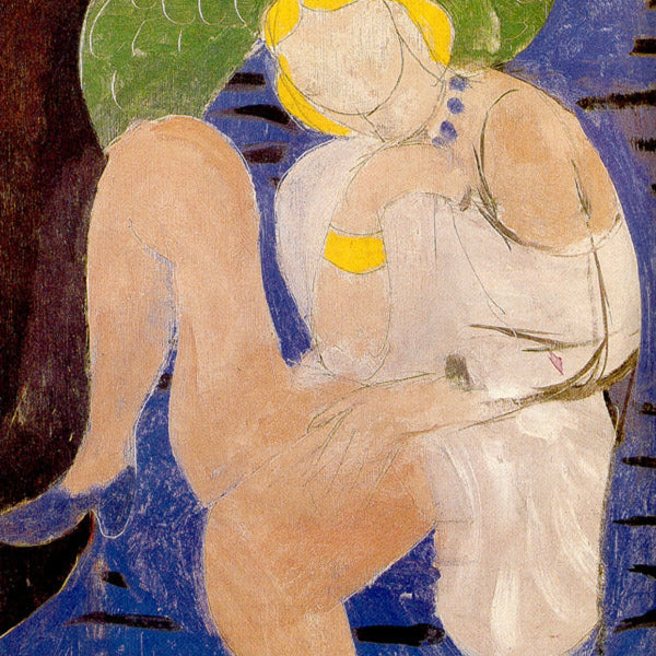 Vintage Henri Matisse "Nude Matisse on a Blue Background" Art Print at Golden Rule Gallery in MPLS