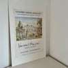 Vintage 1981 Breton French Art Exhibition Poster at Golden Rule Gallery 