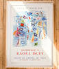 Raoul Dufy Vintage 1954 French Art Exhibition Poster | Golden Rule Gallery | Excelsior, MN | Vintage 1954 Raoul Dufy Sailboat Poster | Golden Rule Gallery | Excelsior, MN