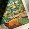 Close Up of Rare 50s Bonnard Landscape