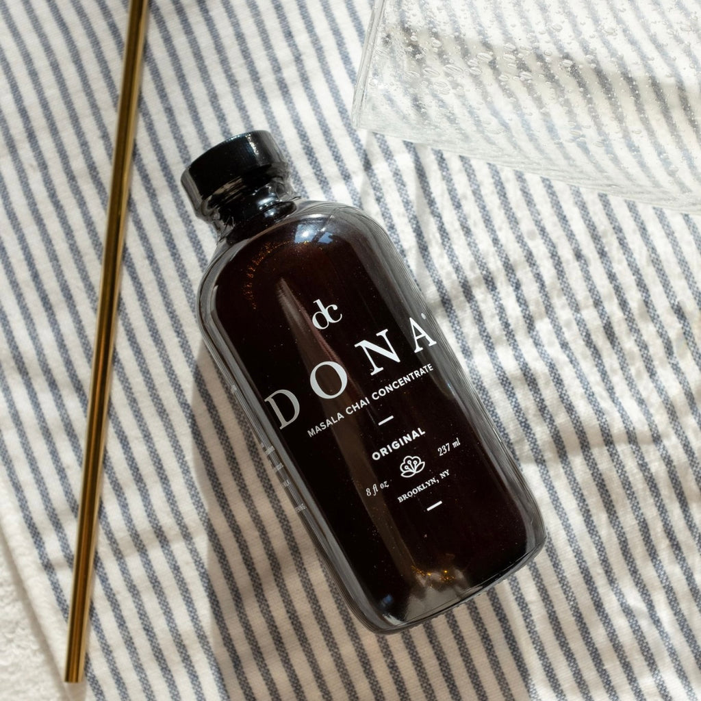 DONA Masala Chai Concentrate Made in Brooklyn 