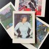 Vintage French Book Plates | Vintage 50s Chagall Art Plates | Vintage Chagall Mini Art Plates | Golden Rule Gallery | Excelsior, MN | Vintage Chagall Portrait Print 