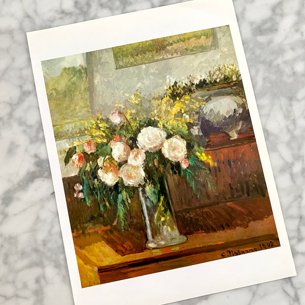 Vintage 90s Assorted Floral Print | Vintage Floral Art Prints | Vintage 1995 Flower Art Prints | Golden Rule Gallery | Excelsior, MN | Vintage Art Prints