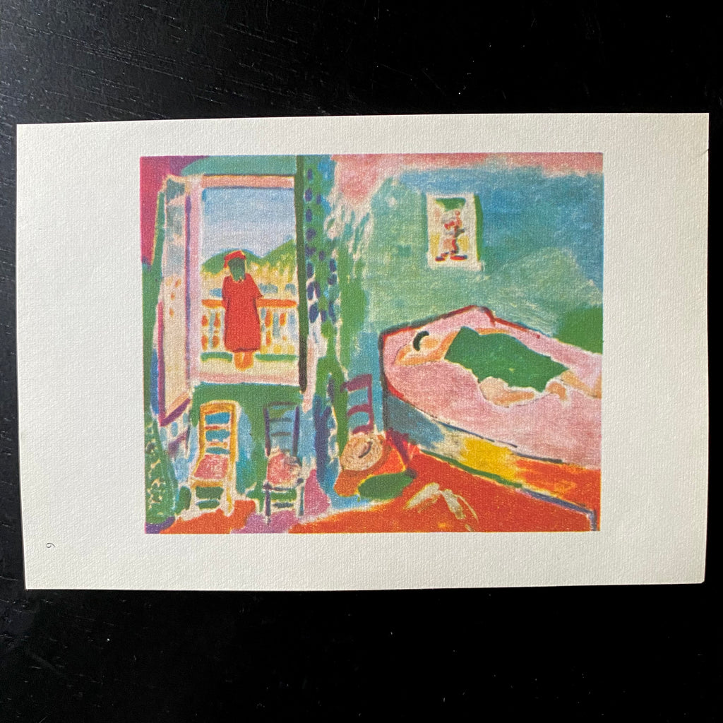 Colorful Scenic Vintage 50s Matisse Mini Art Plates Prints at Golden Rule Gallery in Excelsior, MN