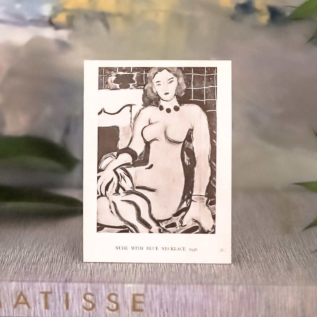 Vintage Matisse | Nude with Blue Necklace | Golden Rule Gallery | Minneapolis