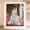 Rare Vintage 1950 Matisse “Le Chapeau Bleu" Portrait Art Print | Vintage Art Collectibles | Golden Rule Gallery | Excelsior, MN
