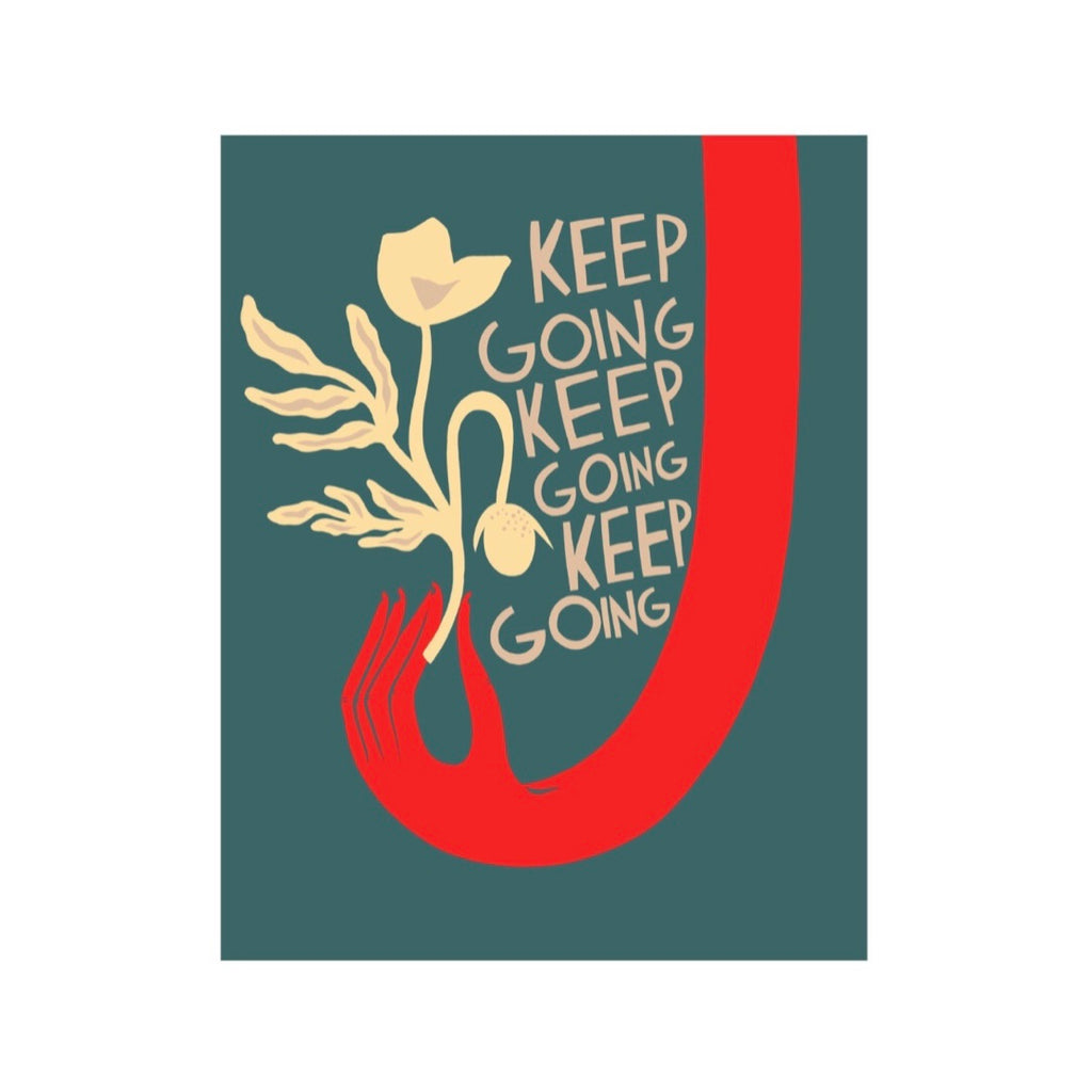 Keep Going Bekah Worley Art Print at Golden Rule Gallery