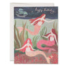Mermaids Birthday Card | Mermaid Happy Birthday Cards | Red Cap Cards | Golden Rule Gallery | Excelsior, MN