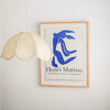 Iconic Matisse Cut out Blue Freedom on a Vintage 1970 French Exhibition Poster
