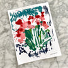 Original Art | Abstract Floral | Color Study | Local Art | Protextor Parrish | Golden Rule Gallery