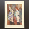 Vintage 1952 Toulouse-Lautrec La Visite Rue Des Moulins Offset Lithograph at Golden Rule Gallery in Excelsior, MN