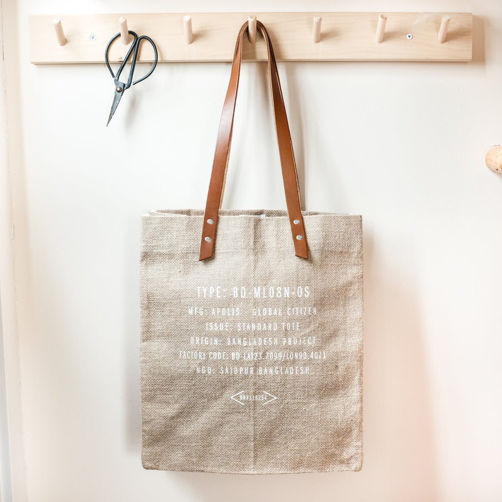 Excelsior Market Bag | Apolis Woven Bag | Excelsior Farmer's Market Bag | Woven Tote | Grocery Tote | Golden Rule Gallery | Excelsior, MN
